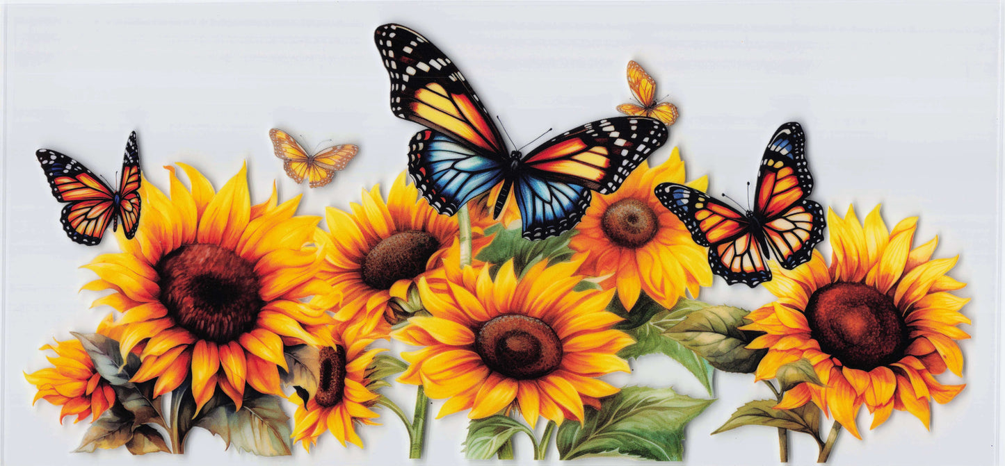 Sunflower butterflies