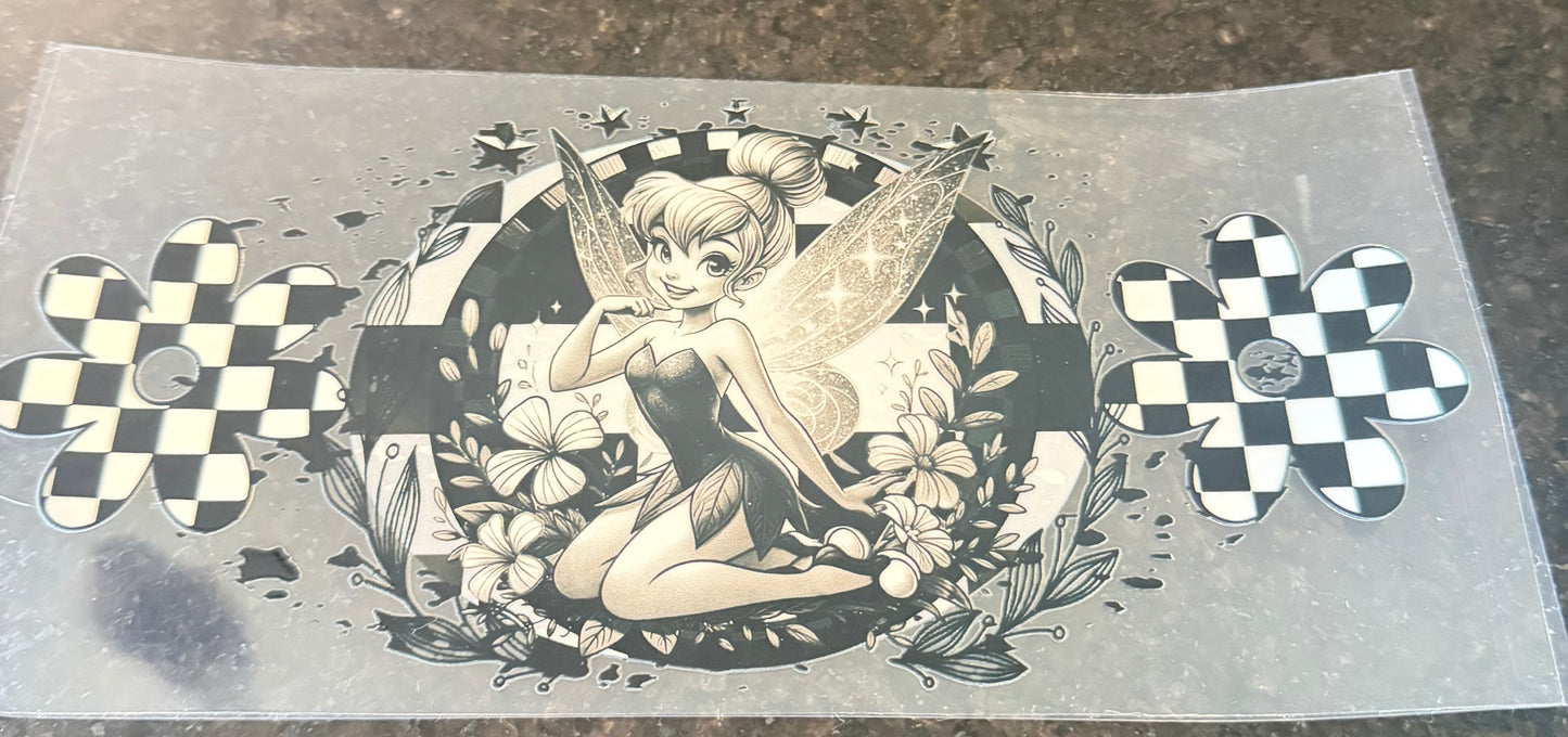 Black & white tinker bell