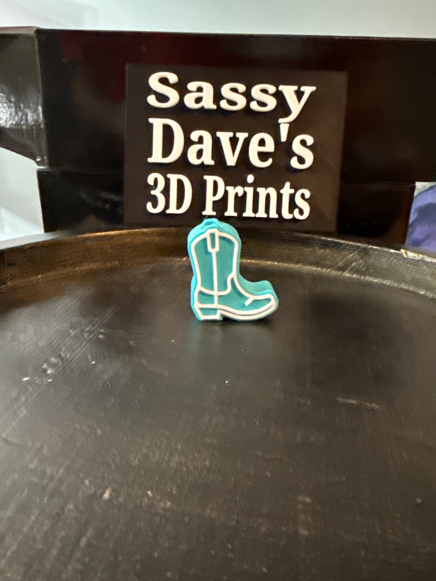 Cowboy boot straw topper