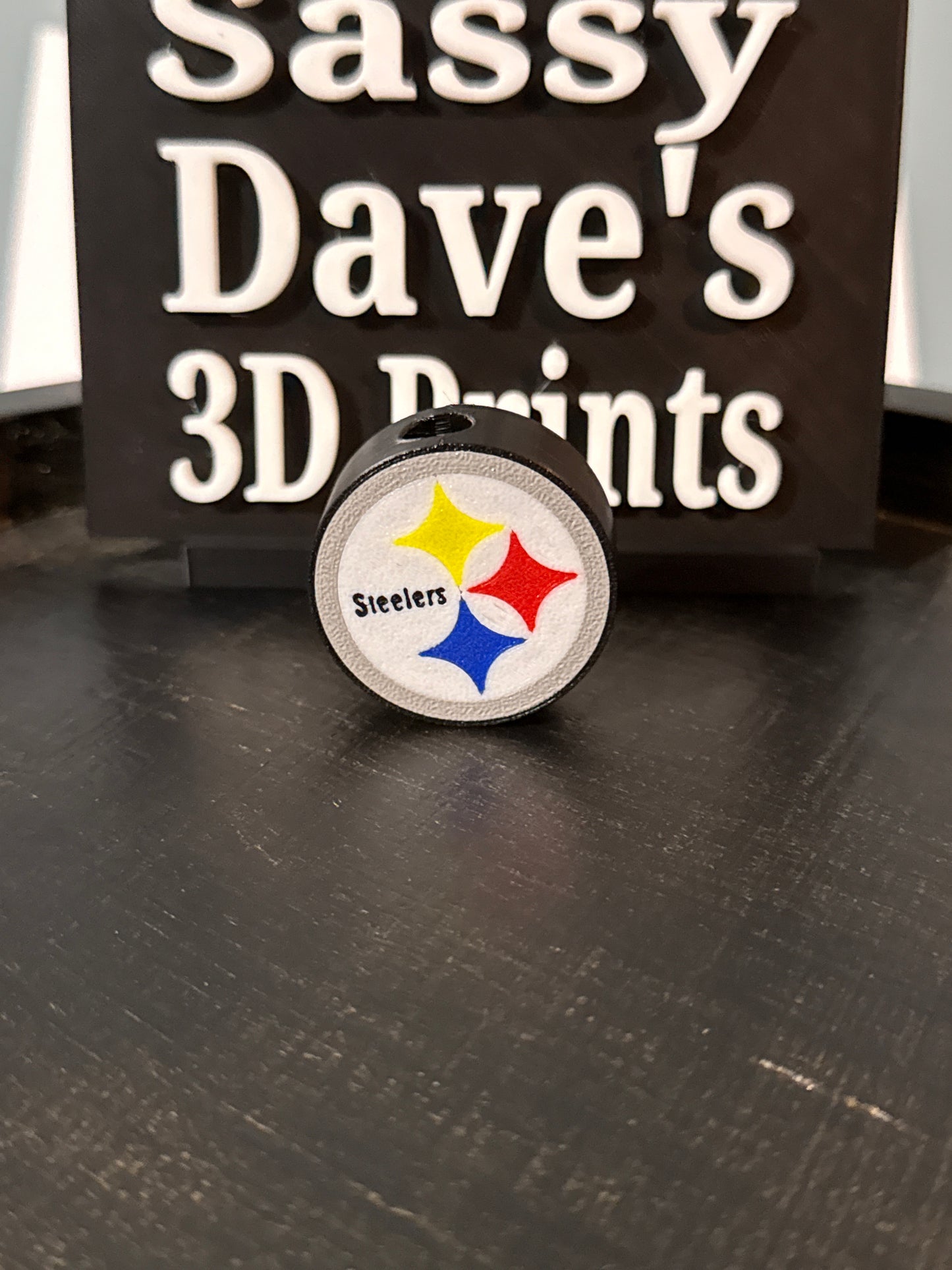 Steelers straw topper