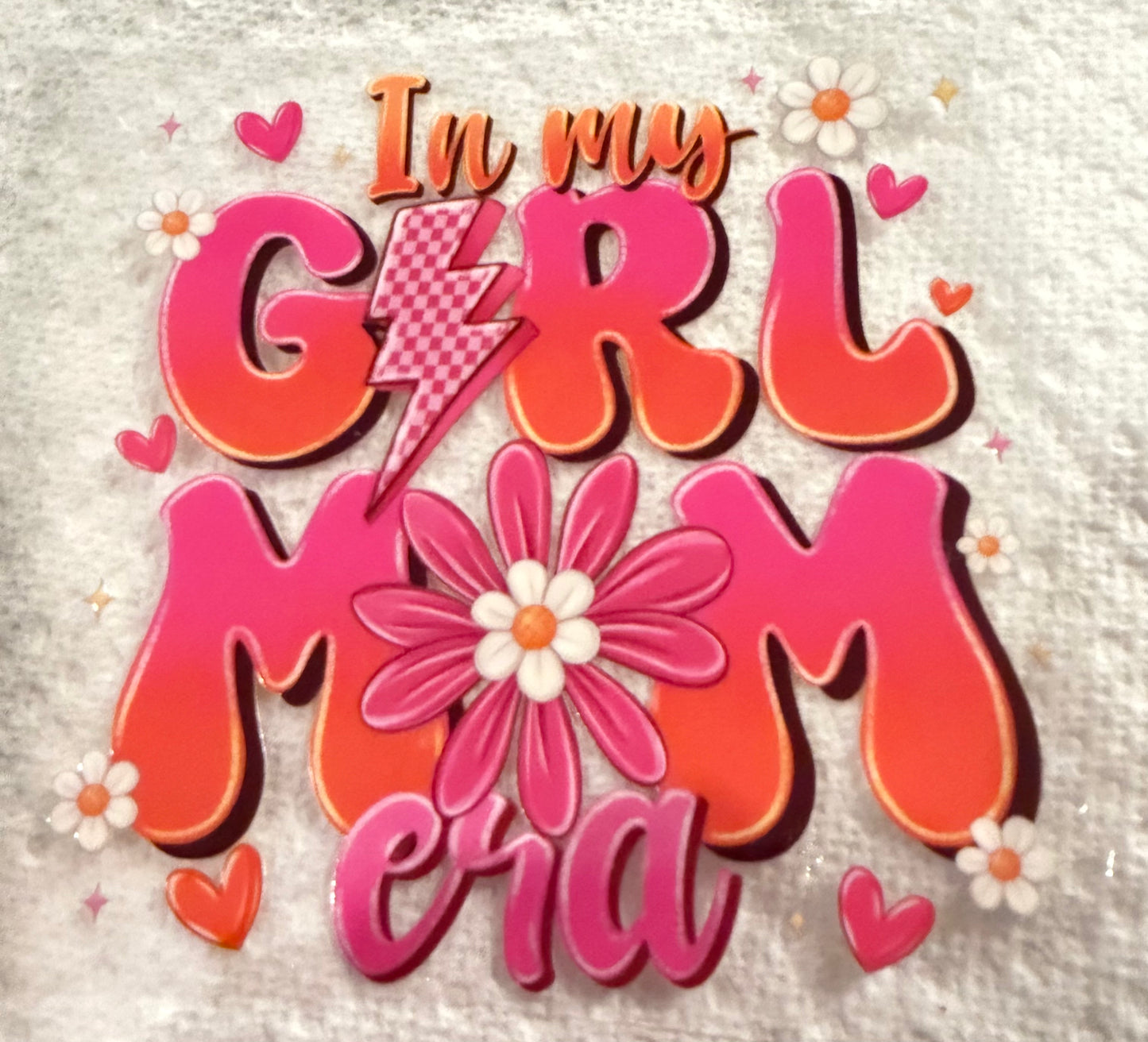 In my girl mom era decal