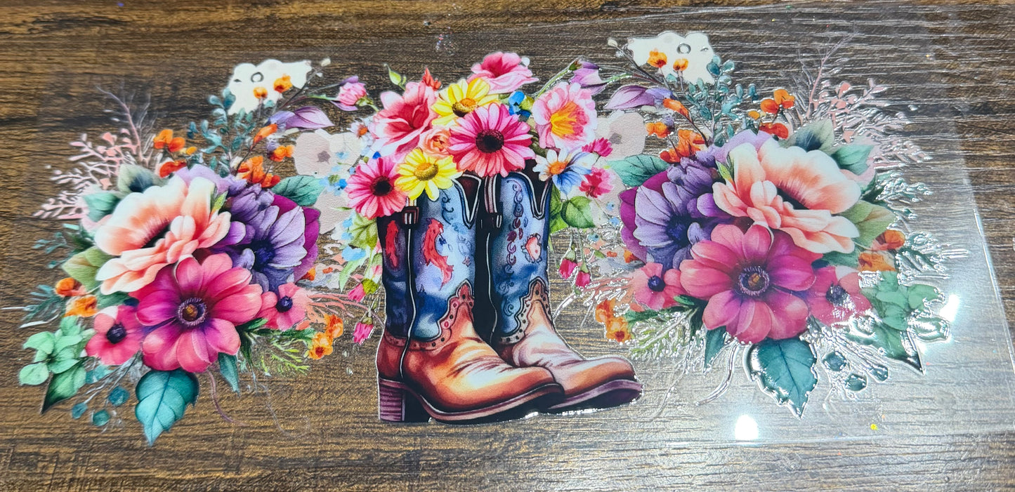 Boots & flowers
