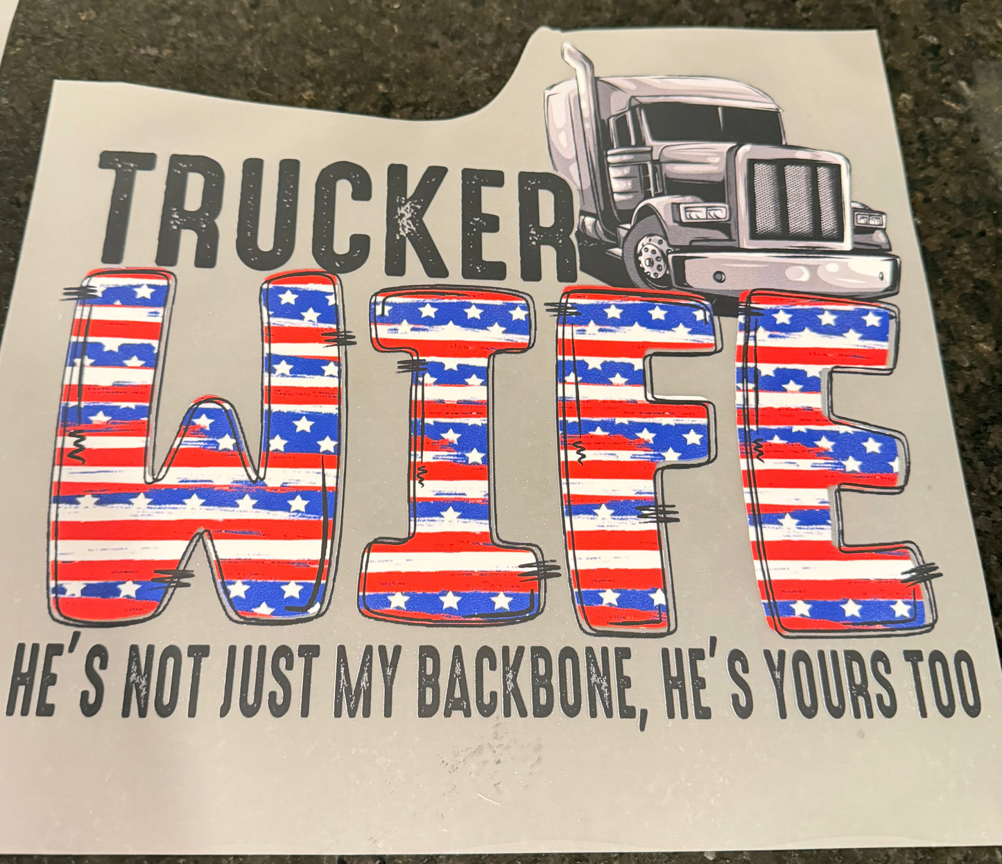 Trucker wife