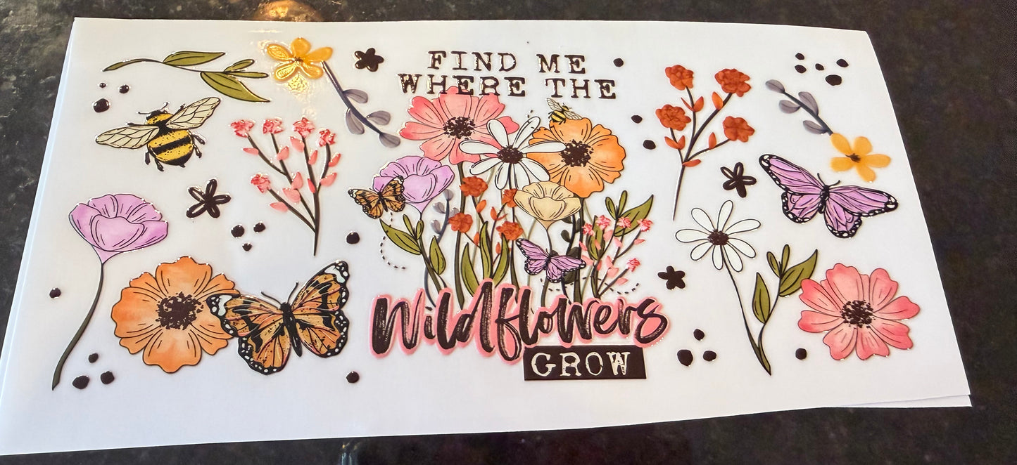 Find me where the wildflowers grow
