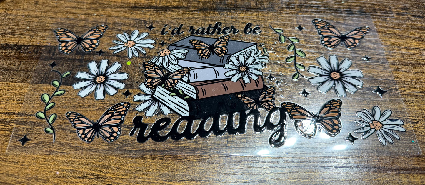 I’d rather be reading