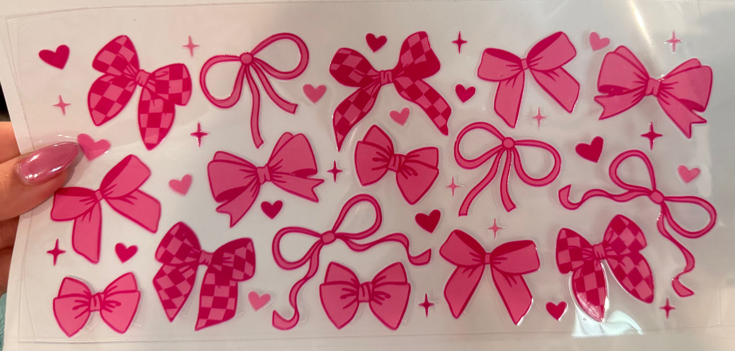 Pink bows