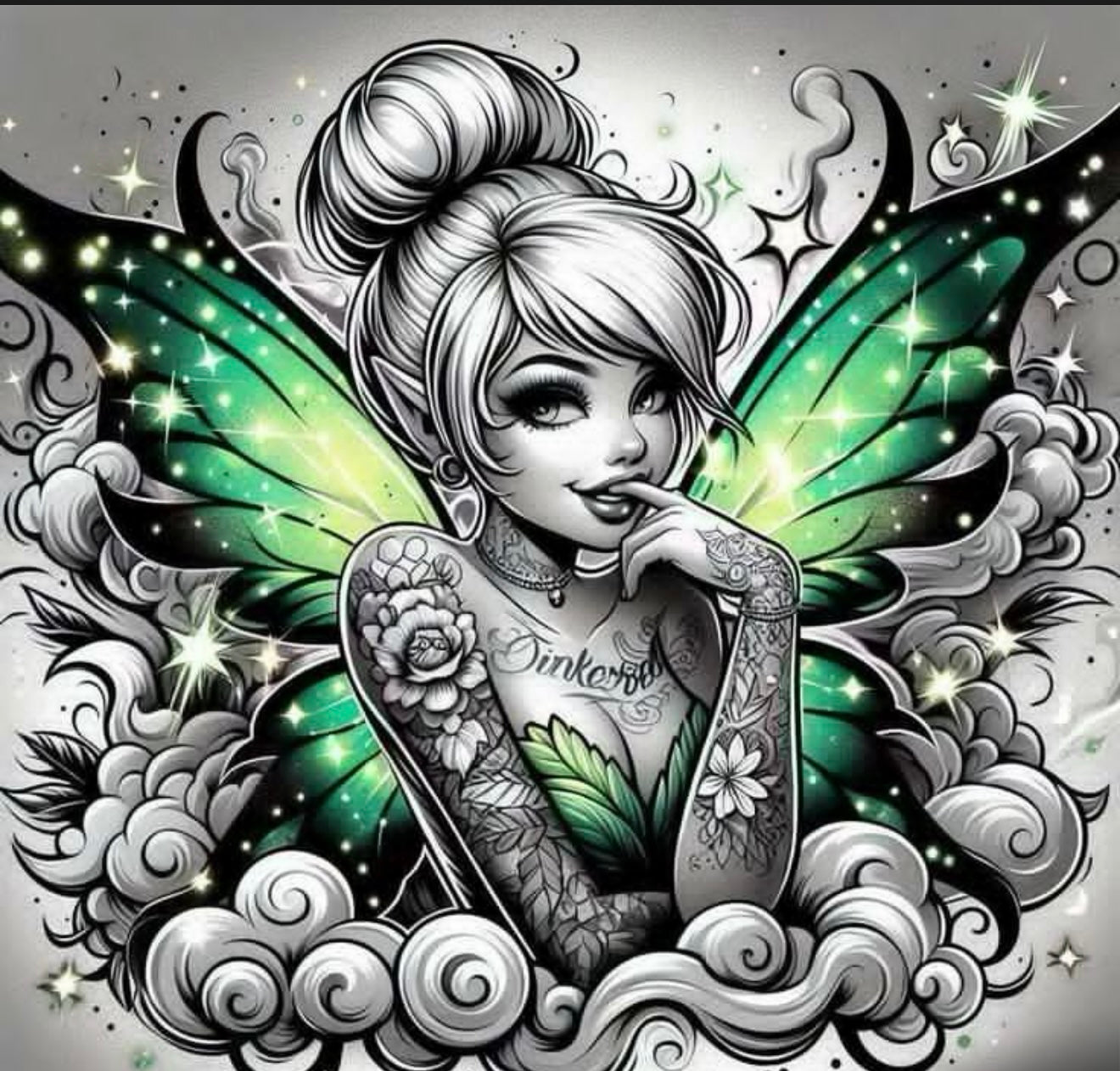 tattoo tinkerbell