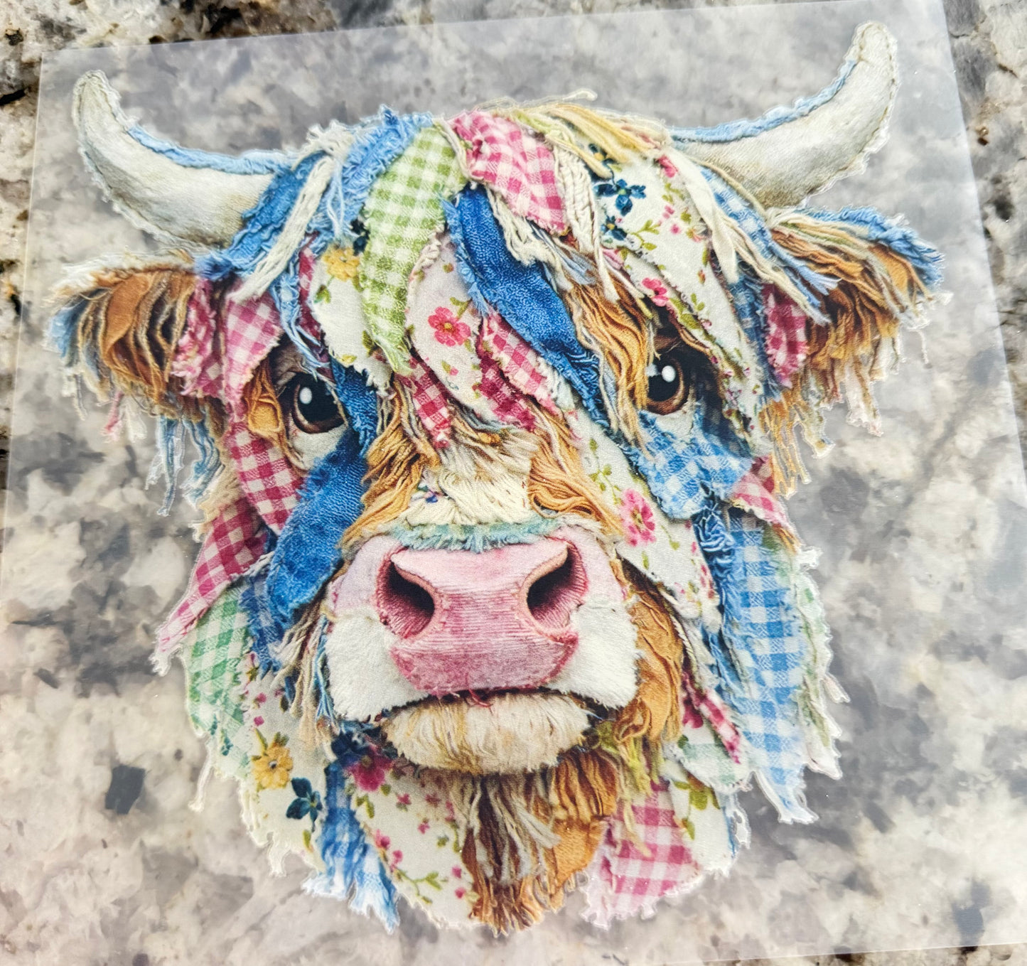 Quilted cow