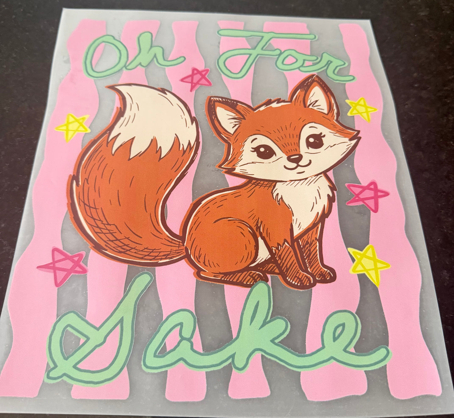 For fox sake