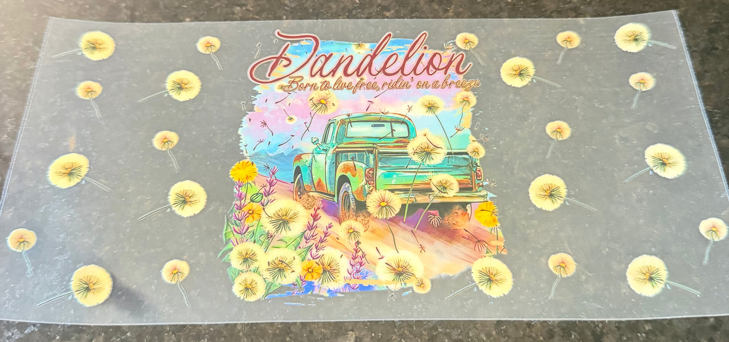Dandelion born to live