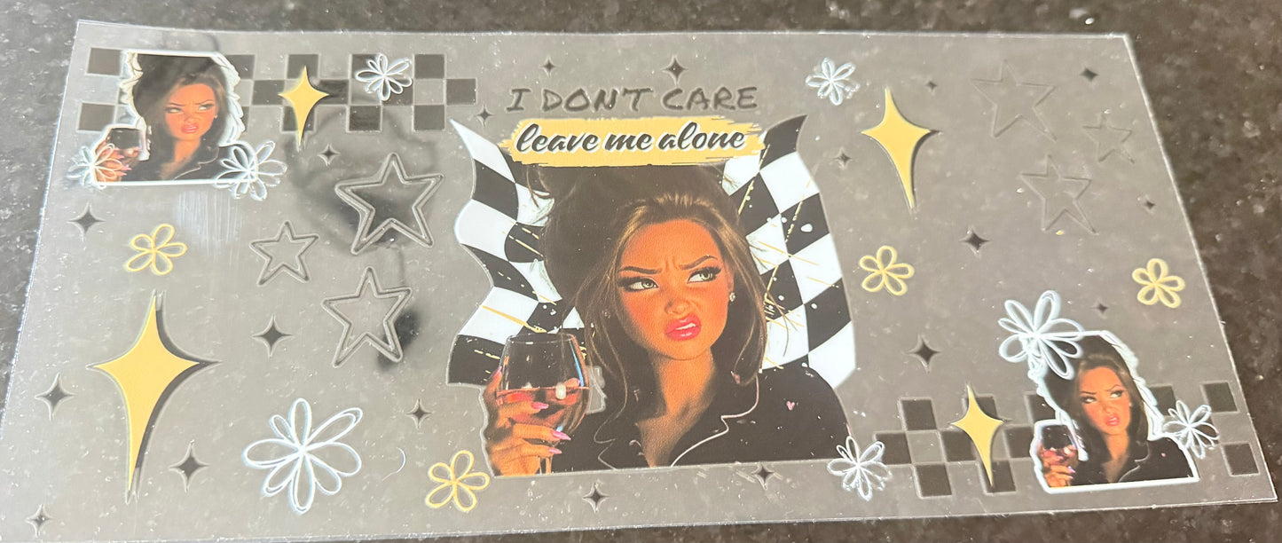 I don’t care leave me alone Barbie