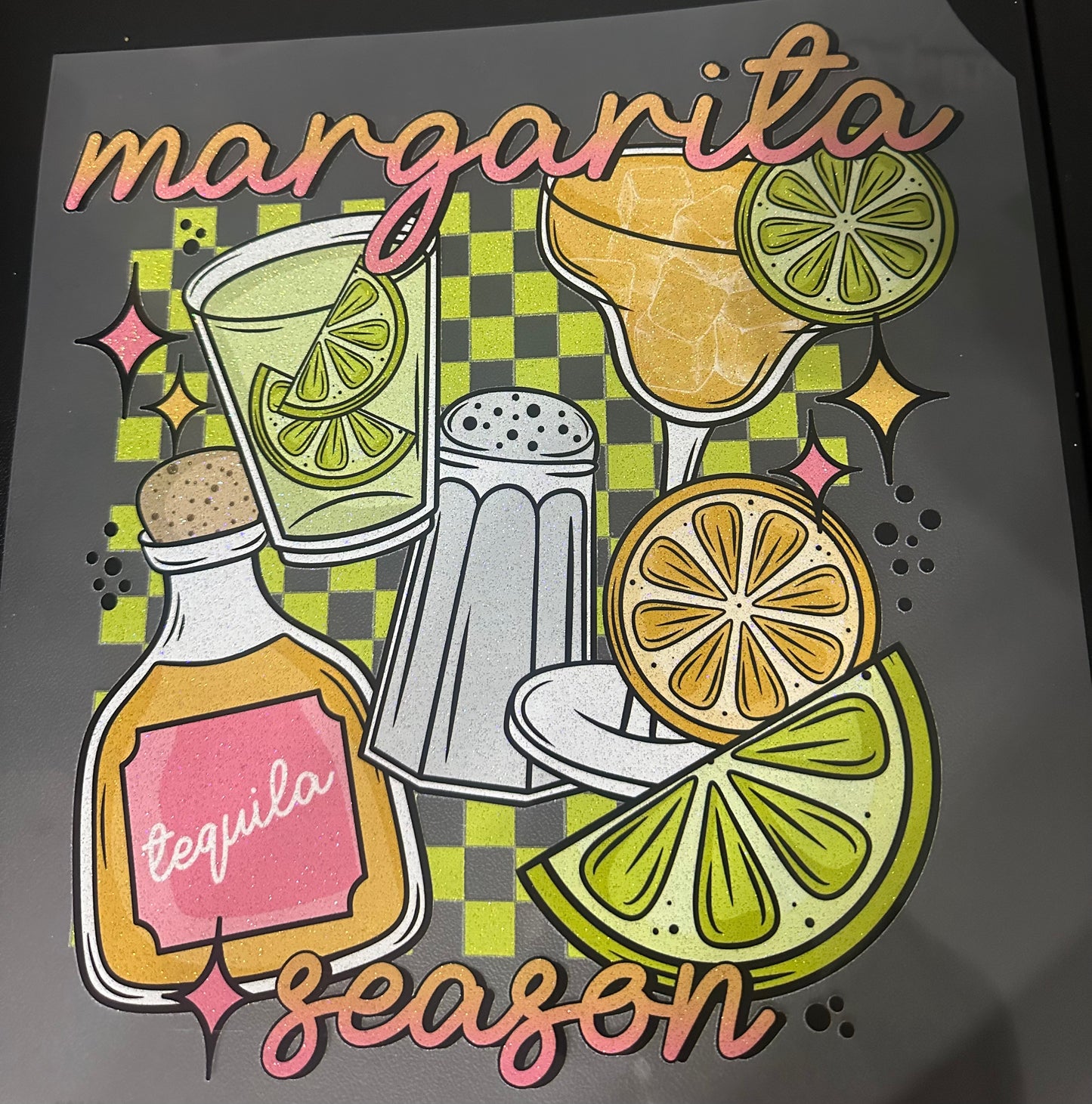Margarita season shirt transfer
