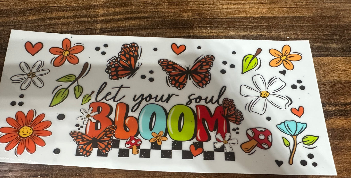 Let your soul bloom wrap