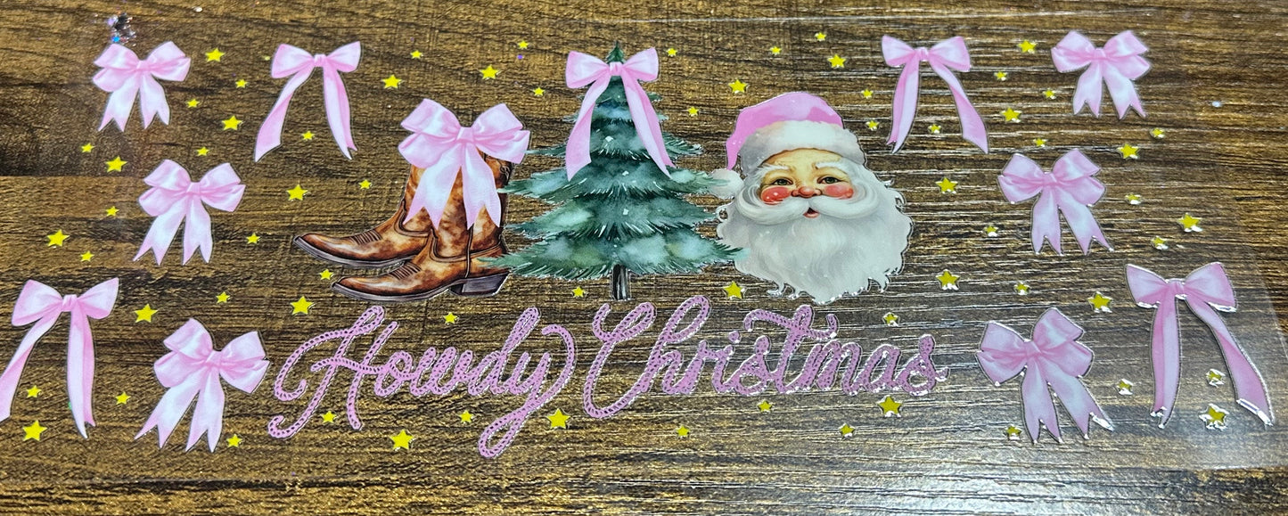 Howdy Christmas wrap 
