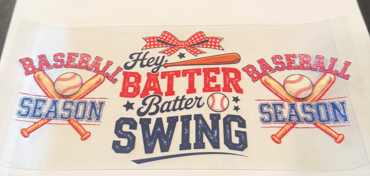 Hey batter batter swing