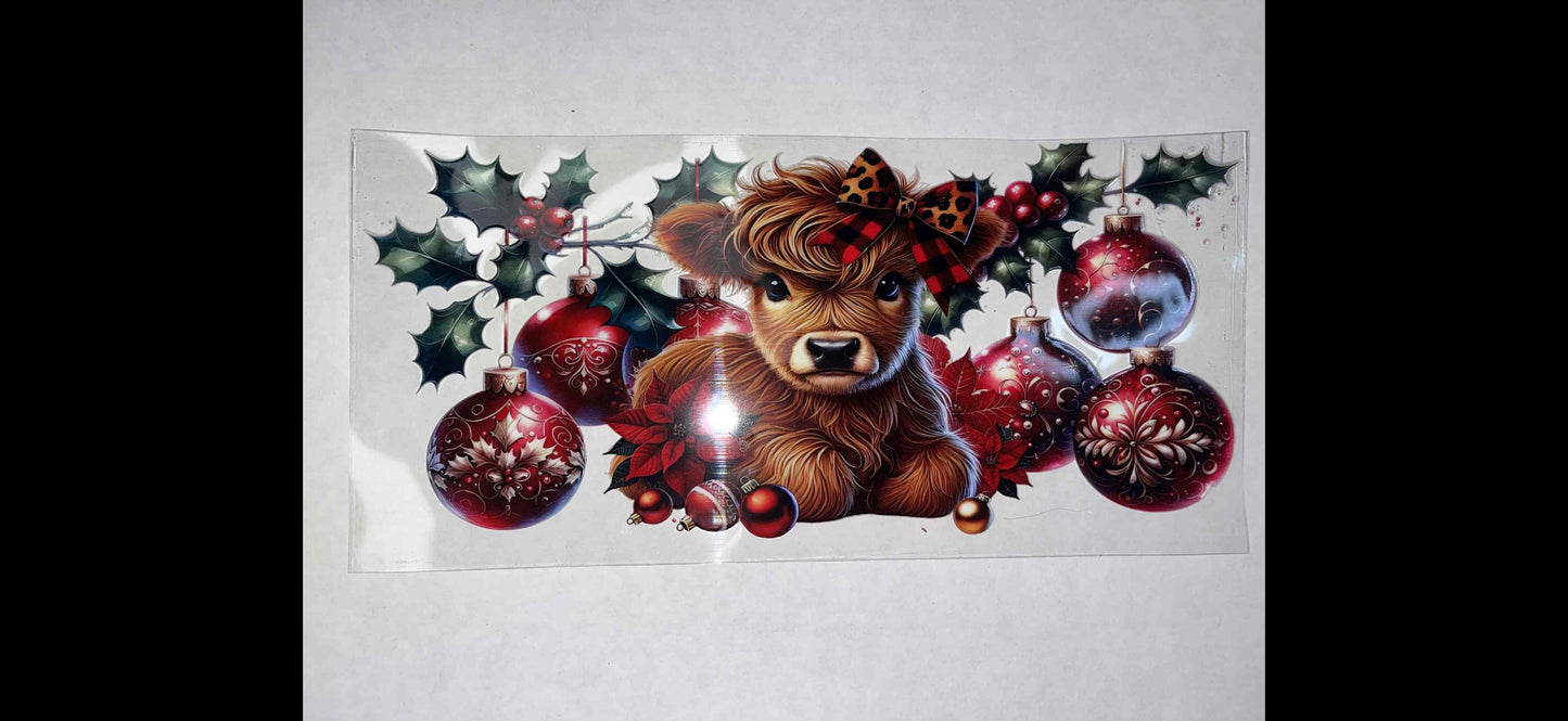 Christmas cow