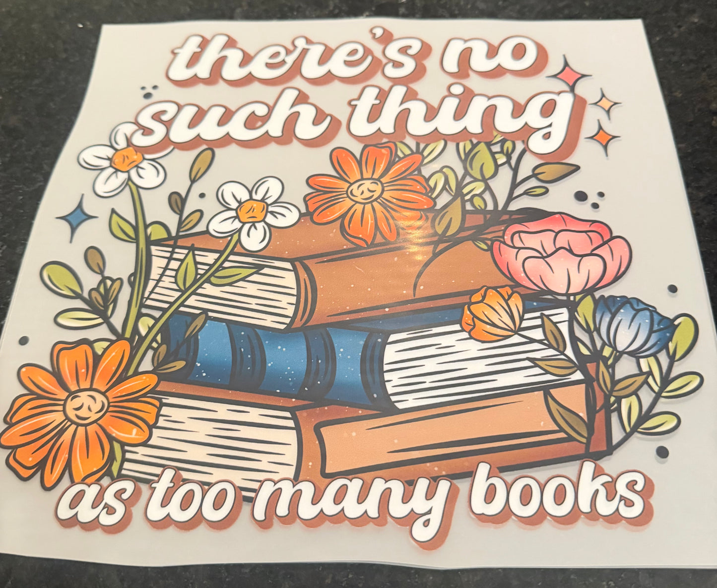 There’s no such thing as too many books 