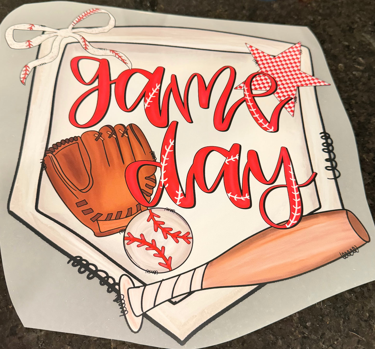 Game day baseball