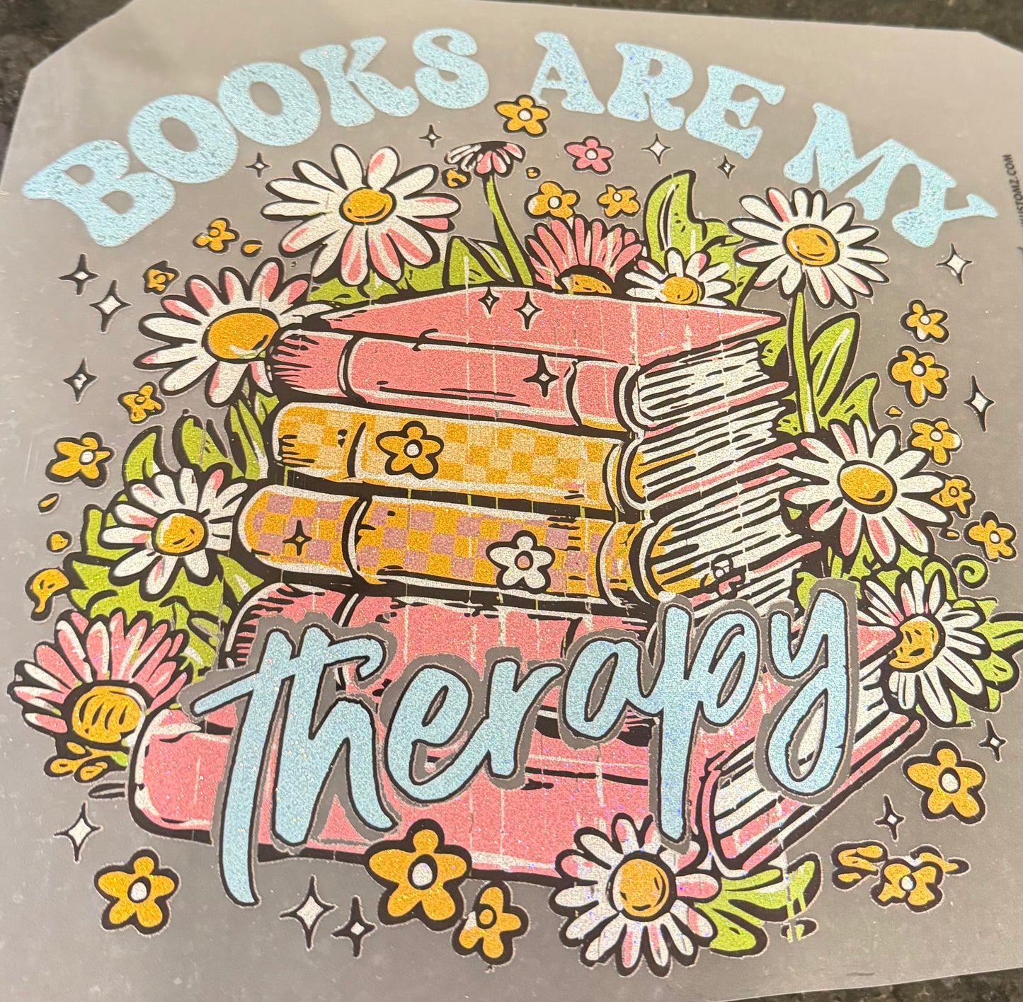 Books are my therapy