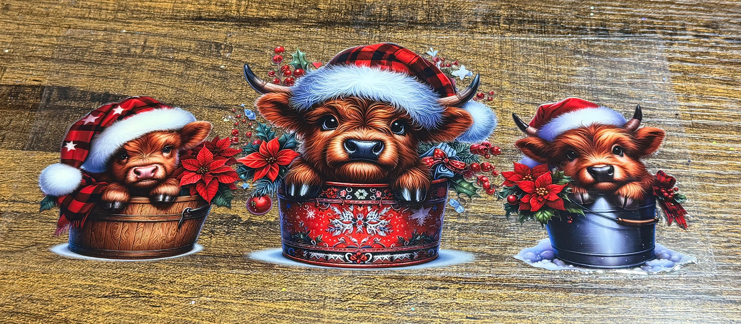 Christmas cow 2