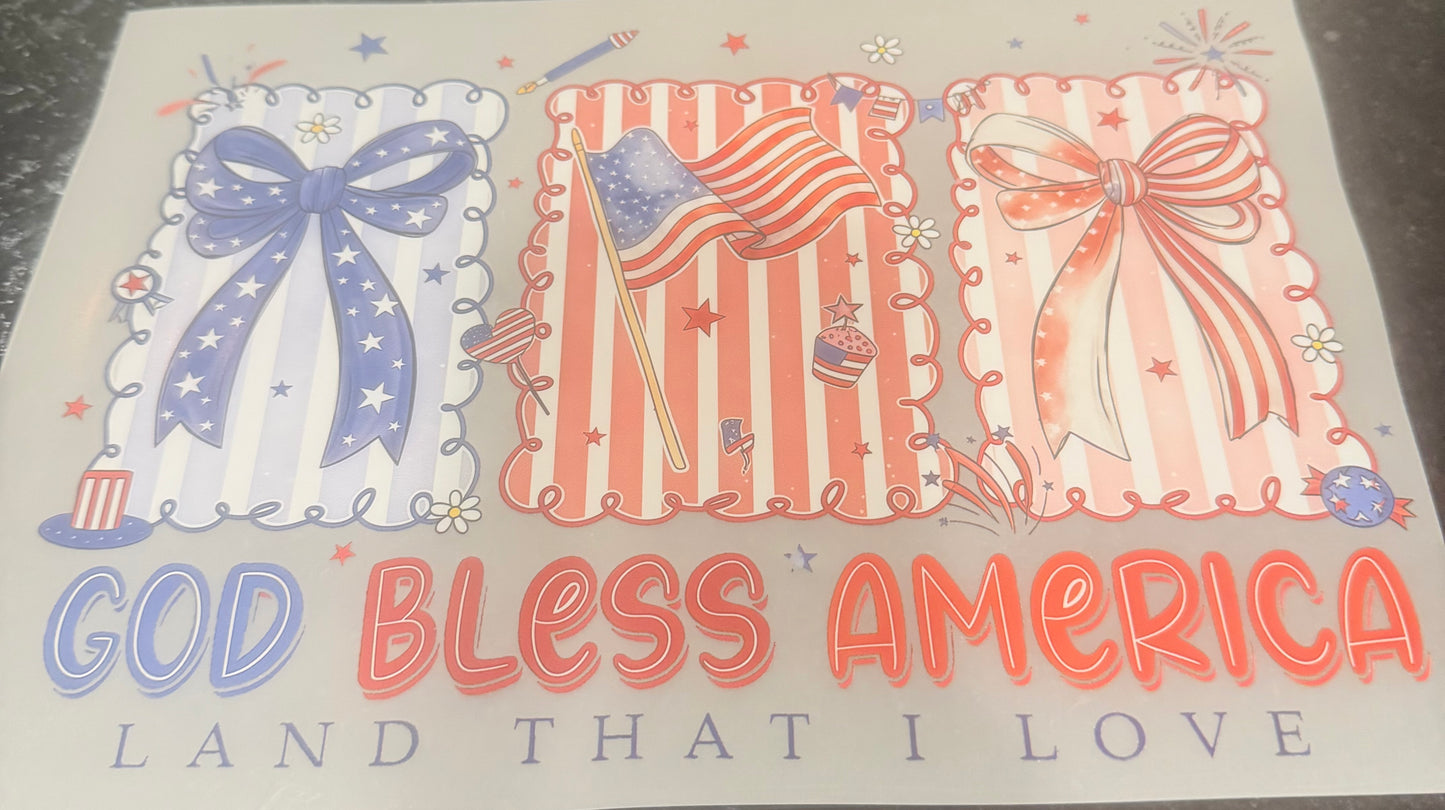 God bless America land that I love