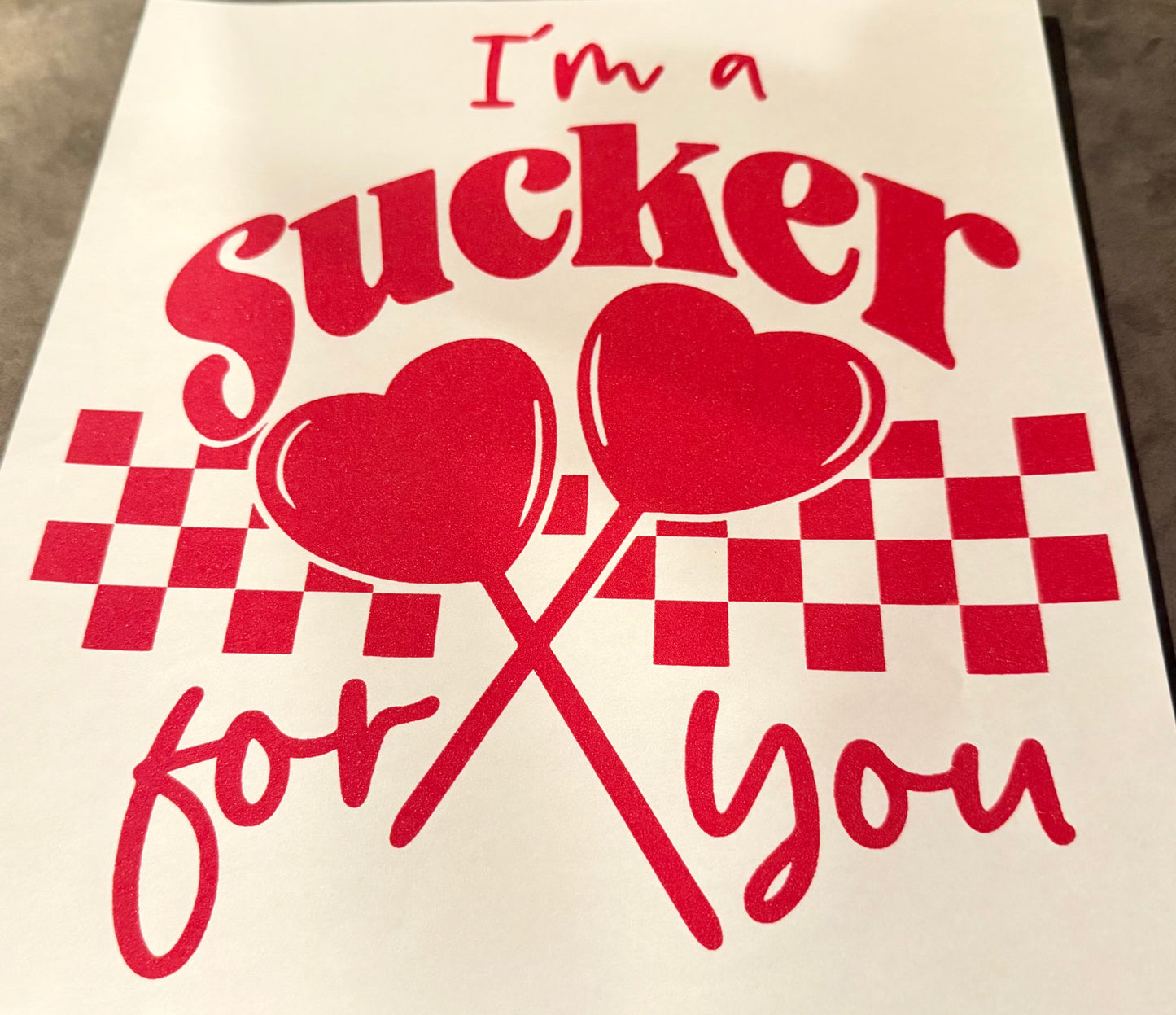 I’m a sucker for you