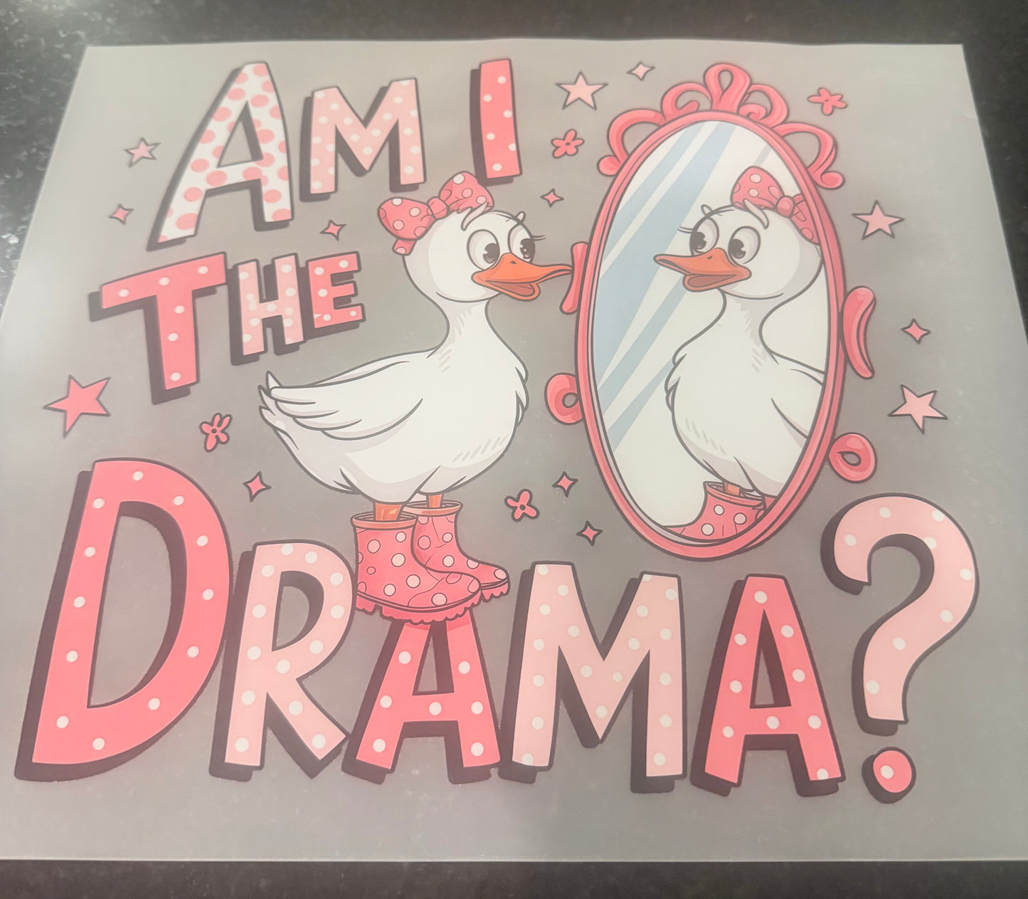 Am I the drama
