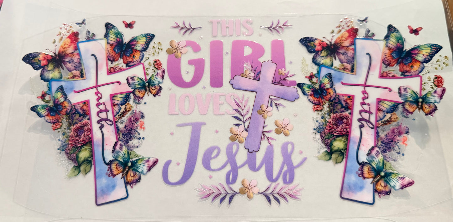 This girl loves Jesus