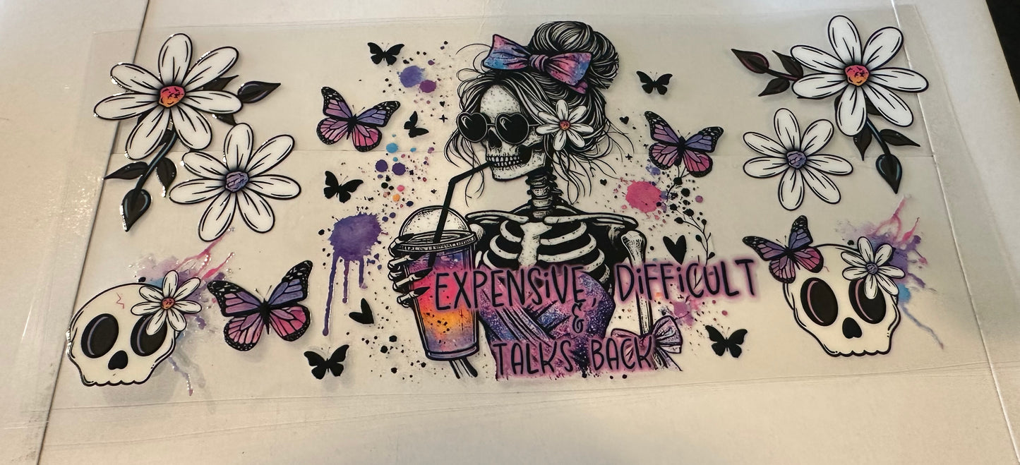 Expensive difficult talks back