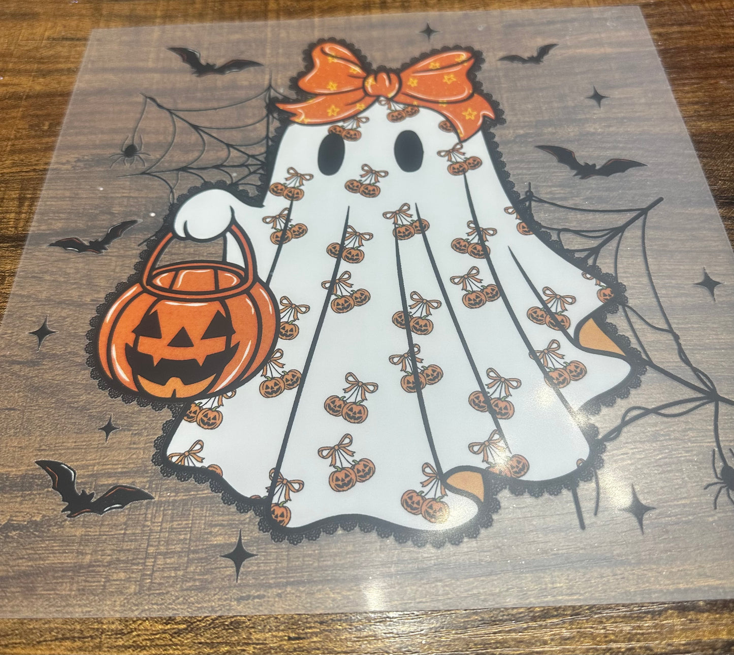 Ghost pumpkin transfer