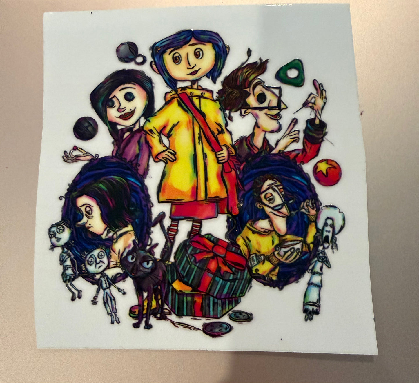 Coraline decal