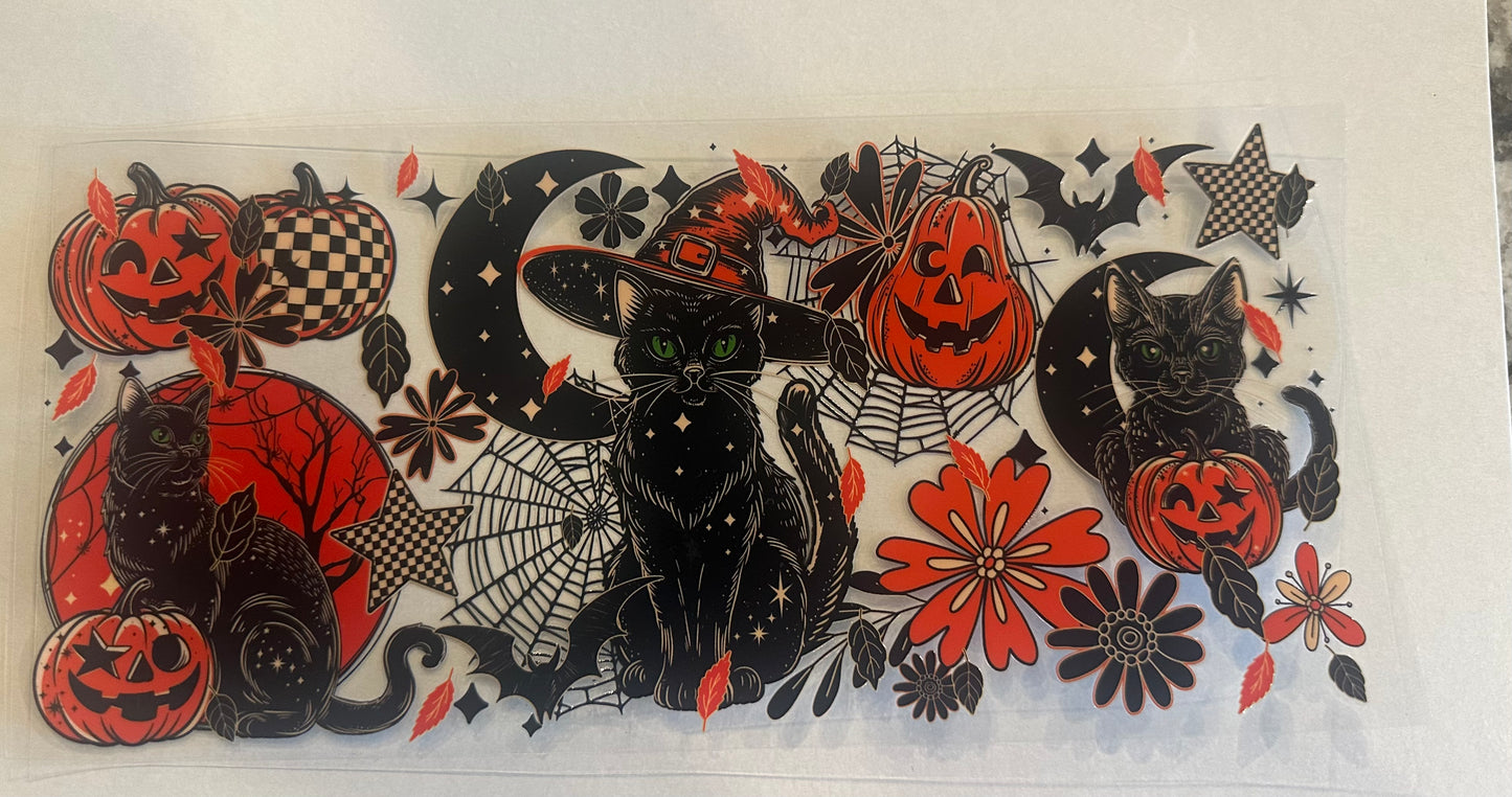 Halloween cat wrap