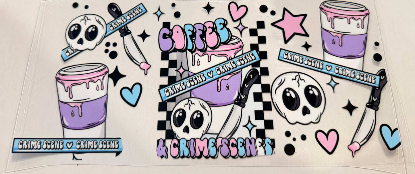 Coffee and crime scenes