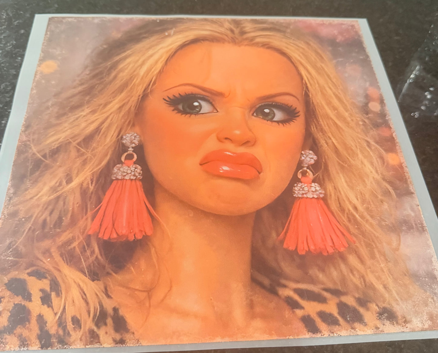 Cringe face Barbie
