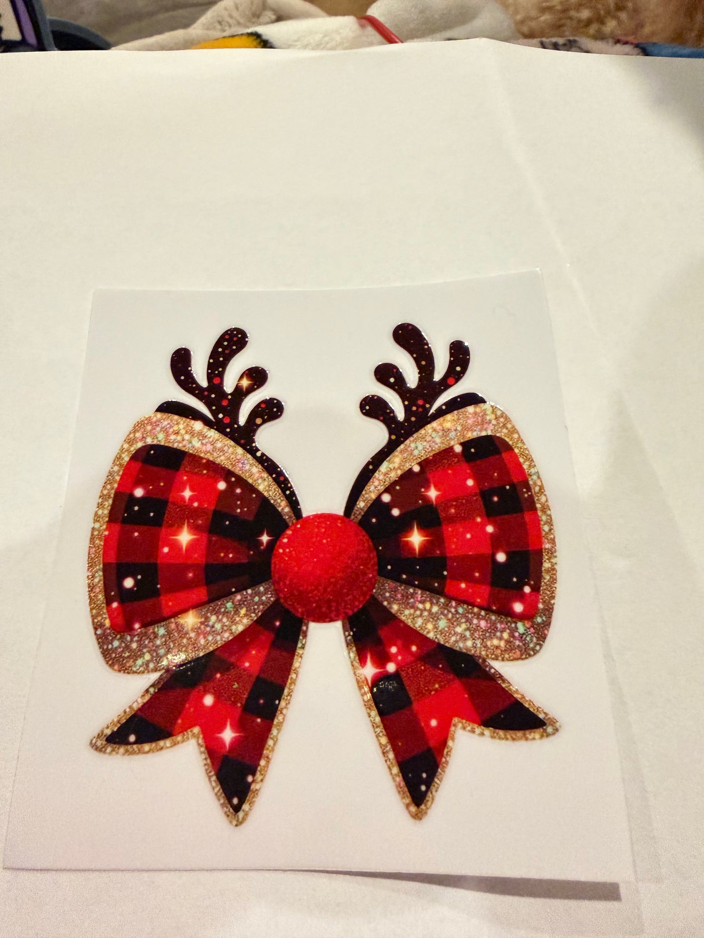 Plaid bow
