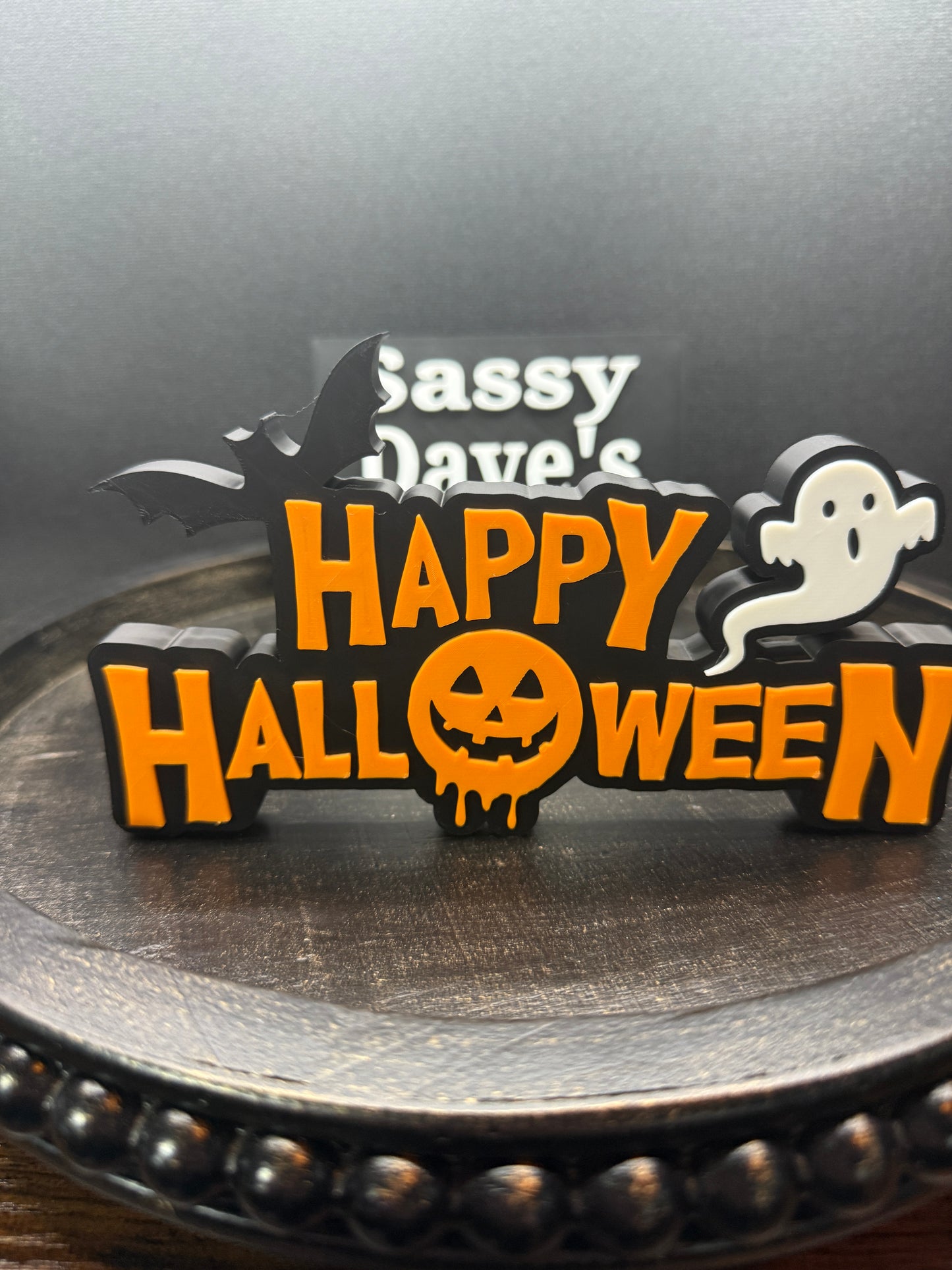 Happy Hallowed sign