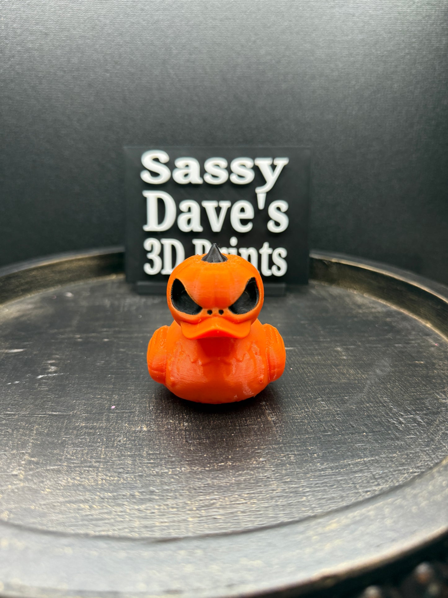 Jeep pumpkin duck