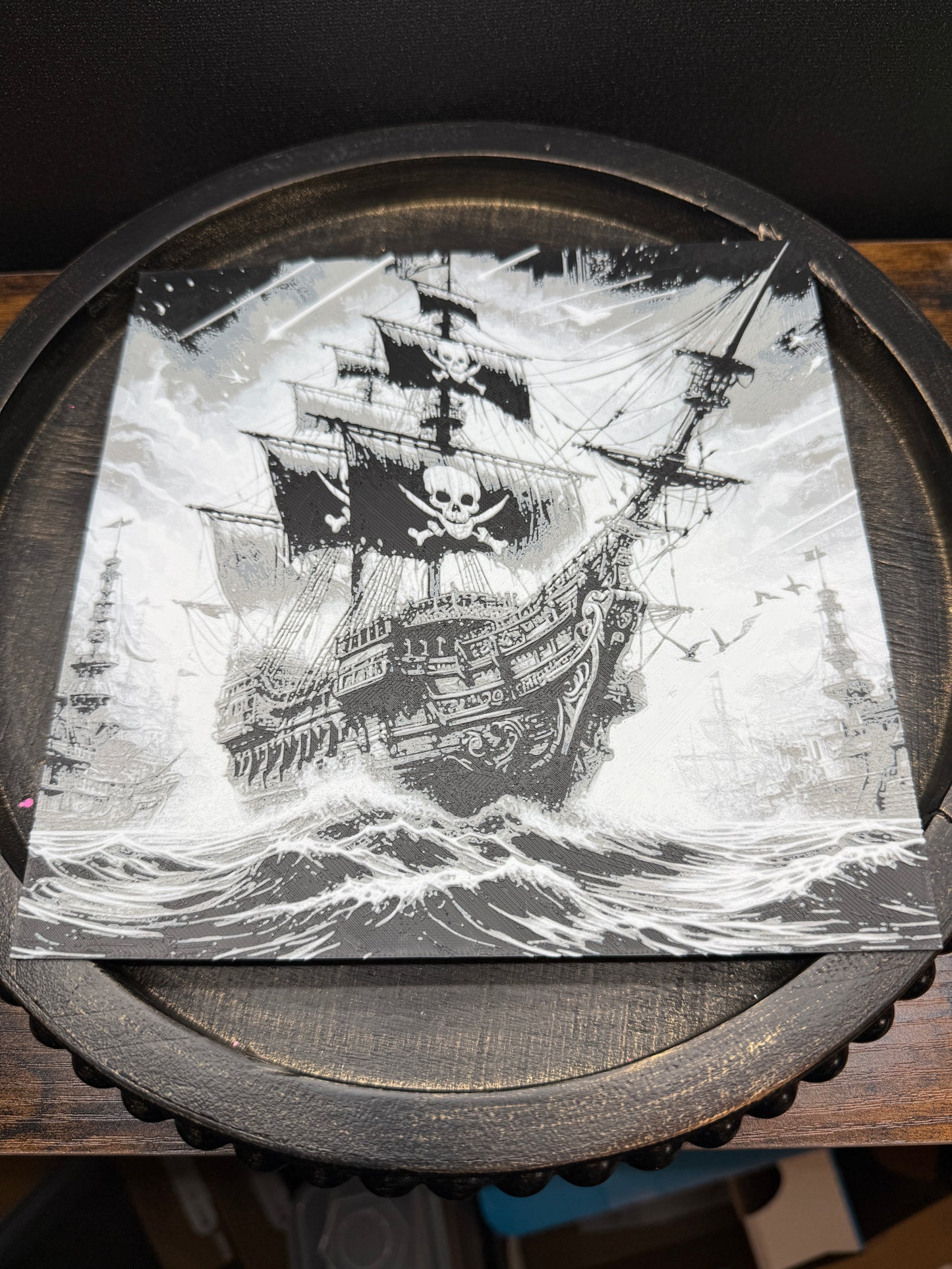 Pirate Ship hueforge