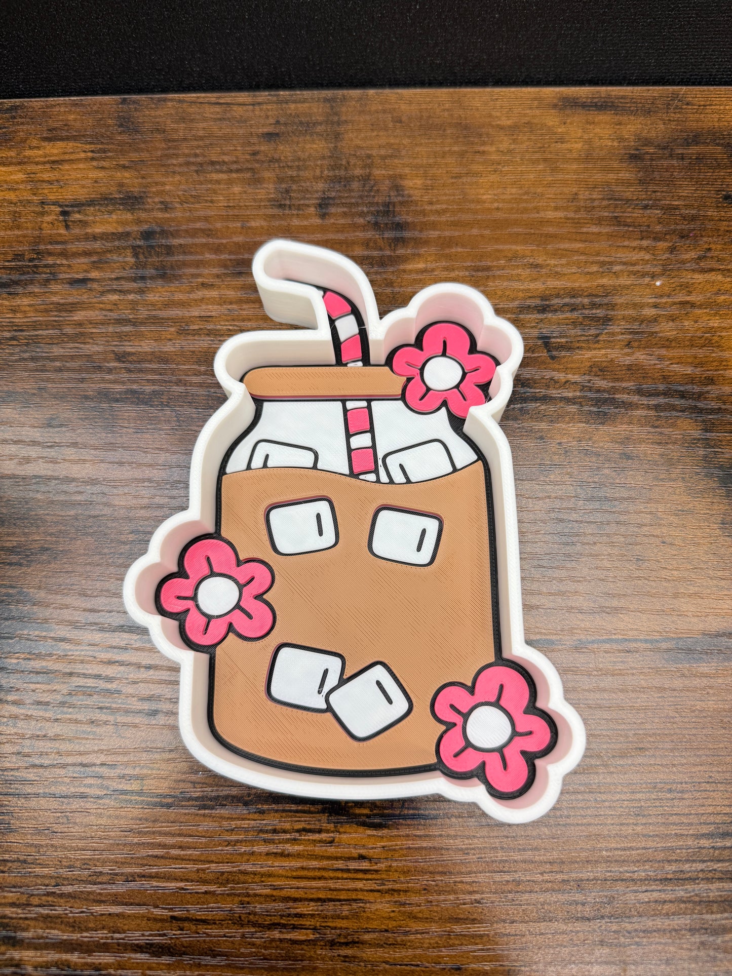 Iced coffee tinker tray