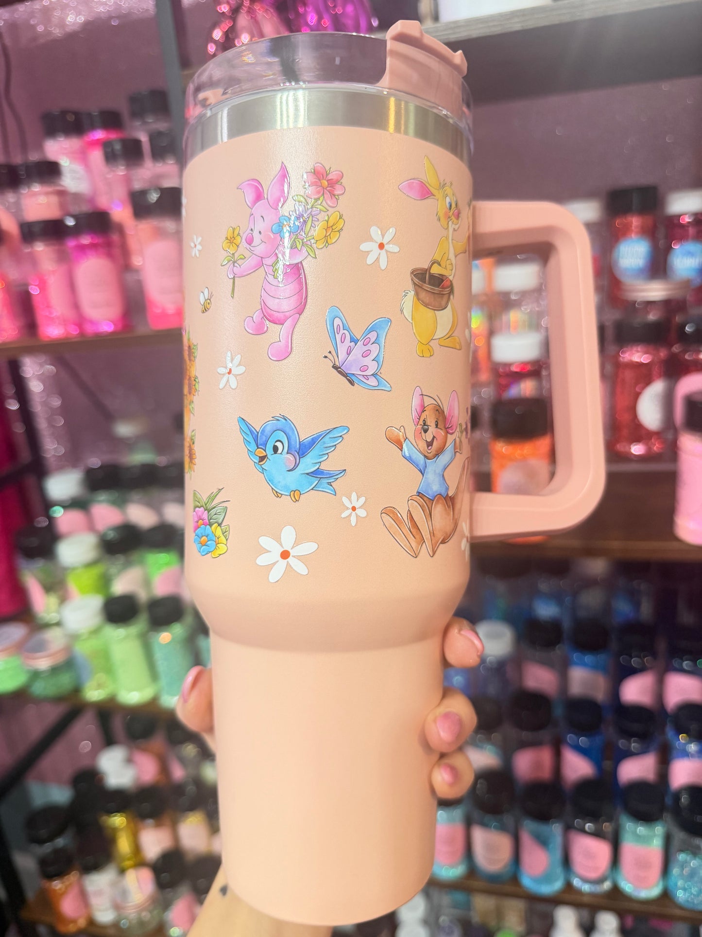Premade Pooh 40oz stainless steel