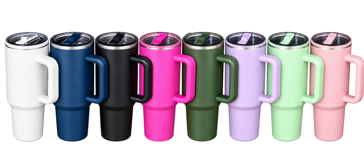 40oz stainless steel (flip top)