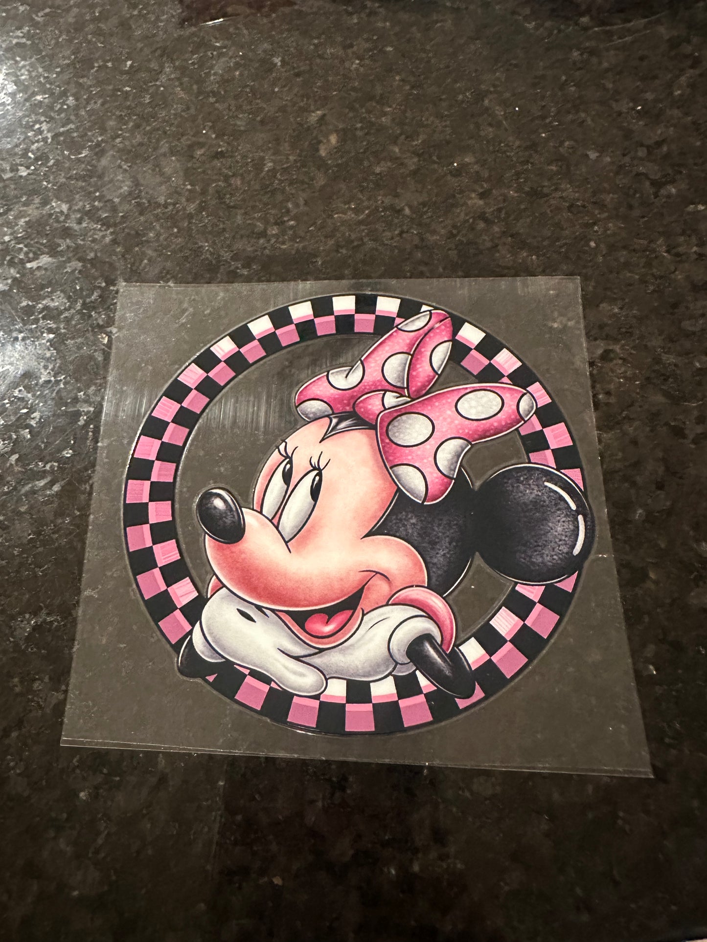 Minnie decal
