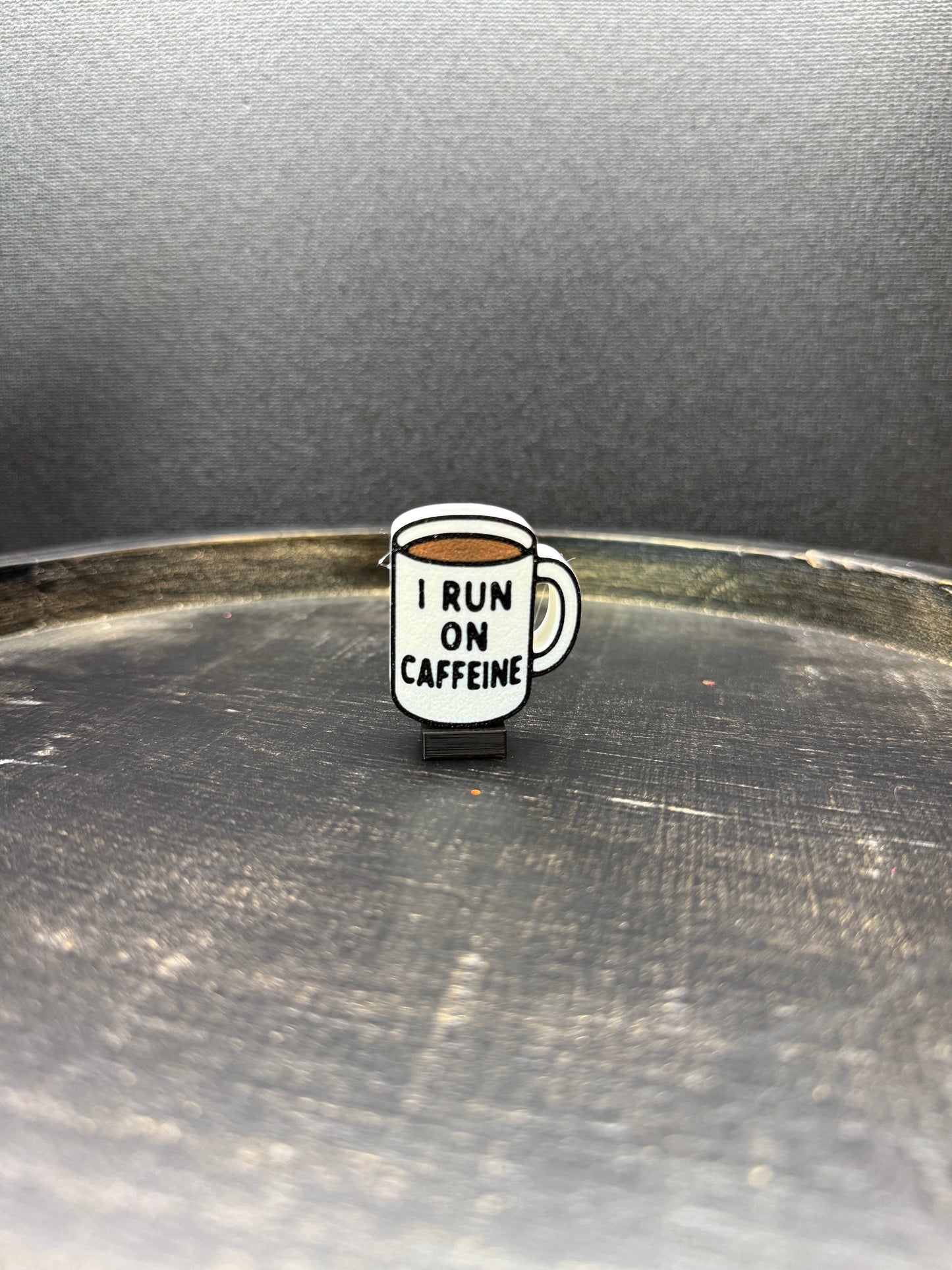 I Run on Caffeine Topper