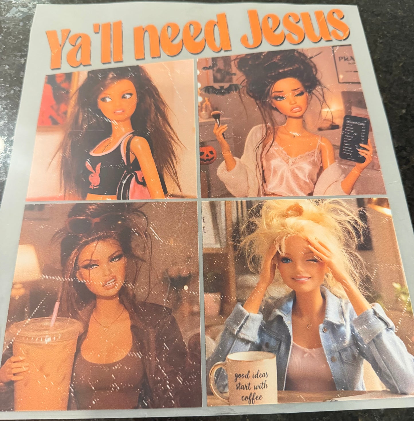 Yall need Jesus
