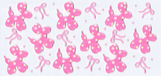Pink balloon dogs
