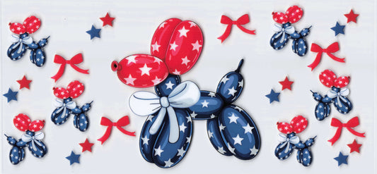 America Balloon dog