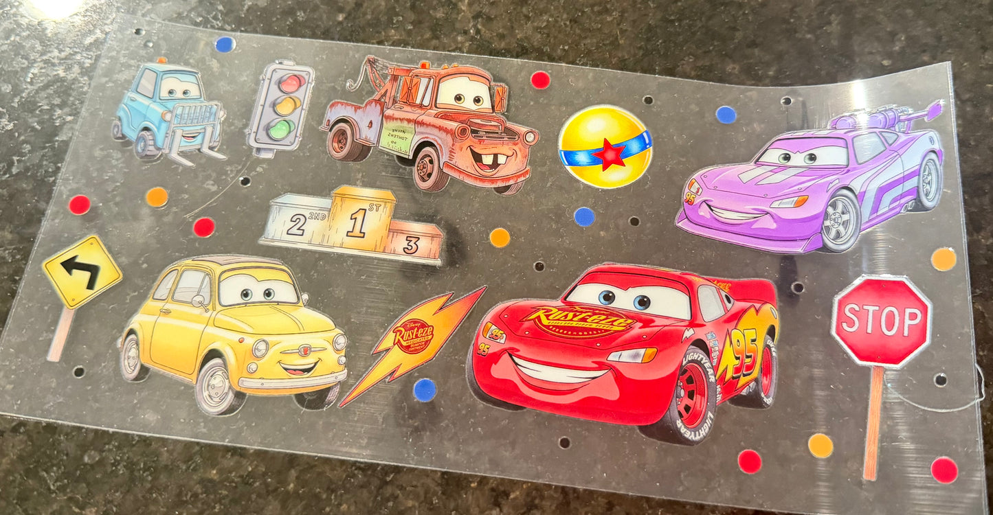 Cars lightning McQueen & crew