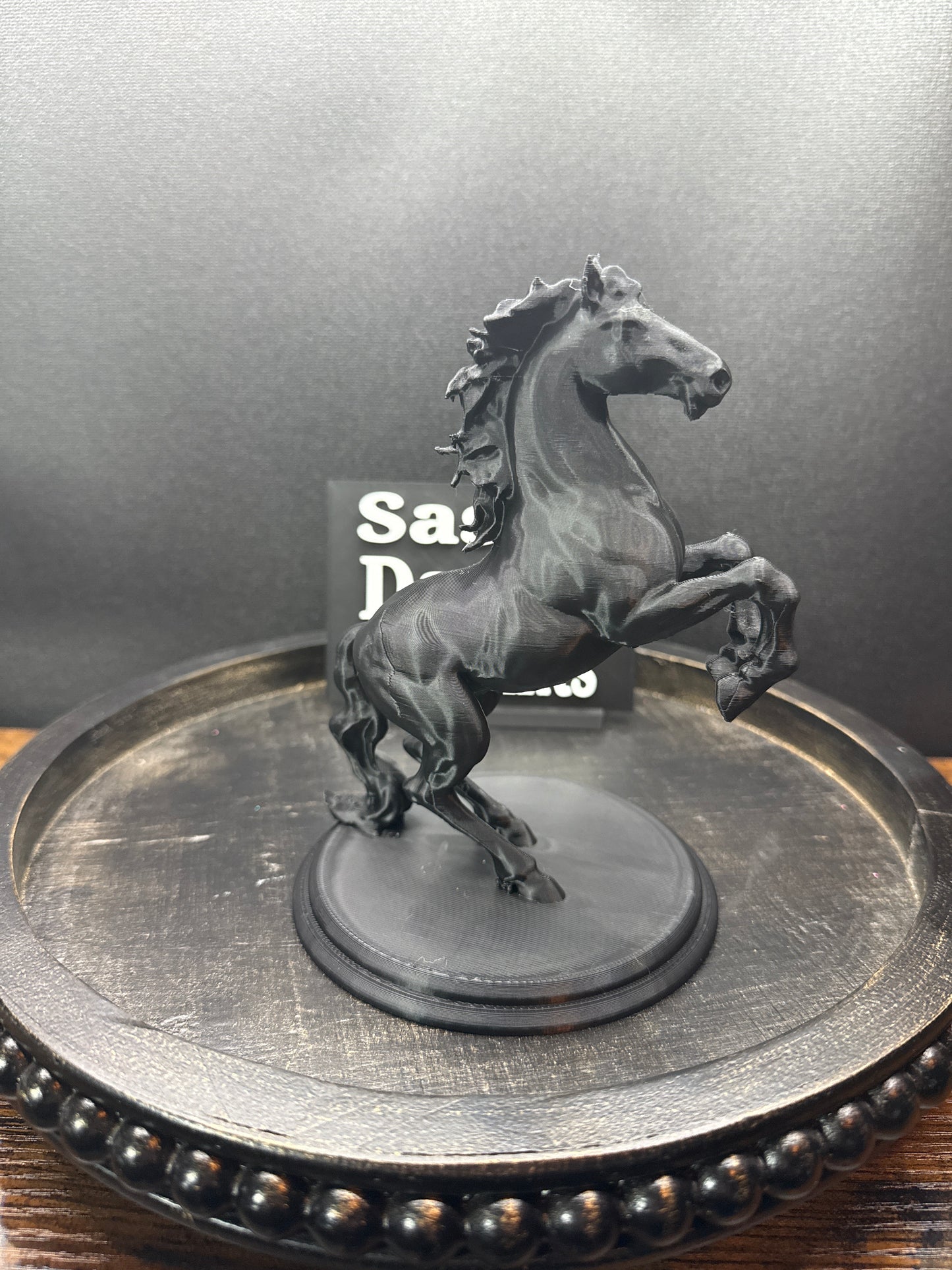 Black horse