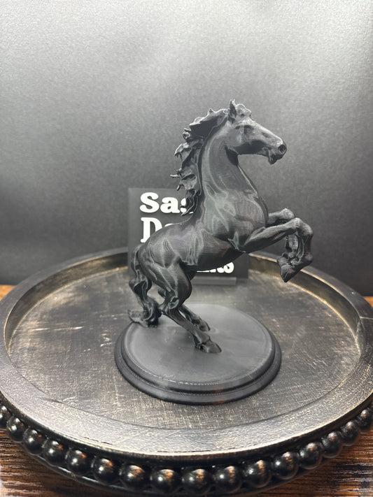 Black horse