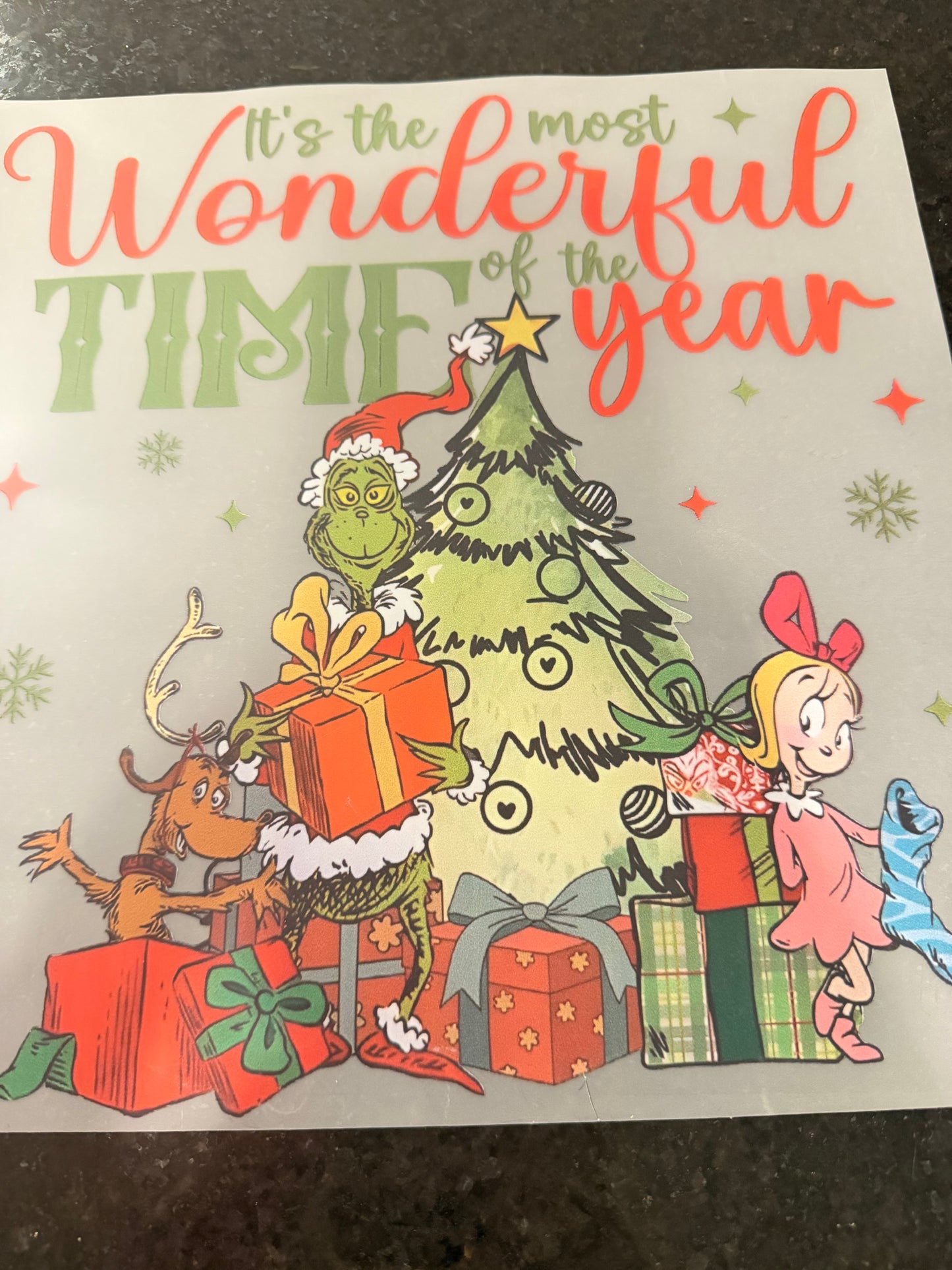 Grinch wonderful time of the year